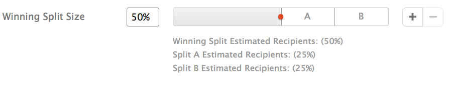 Instiller Split Testing