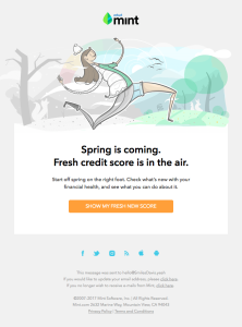 B2B Email Marketing Campaign - Intuit: Make updates more personal
